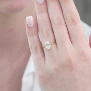  The Solitaire Alison Oval Moissanite Ring 18k Yellow Gold 003 Final
