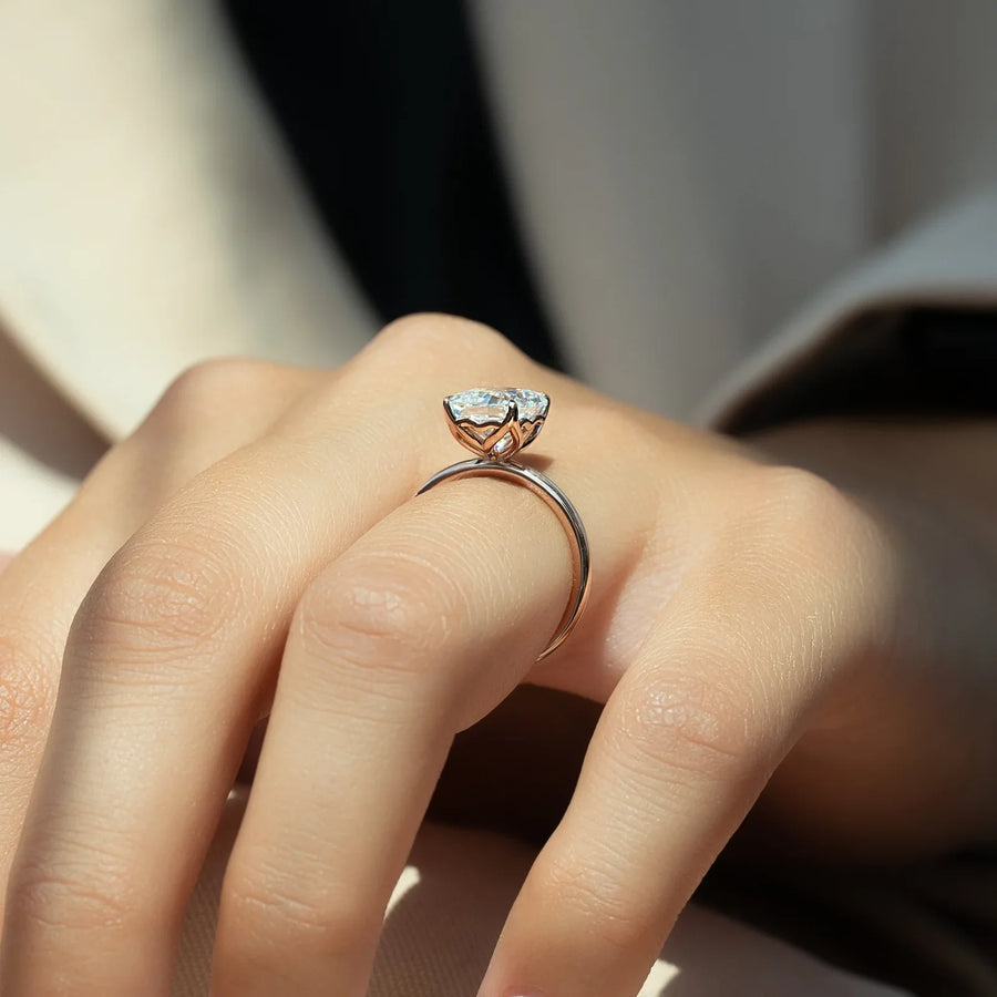  The Solitaire Alison Radiant Moissanite Ring 14k Rose Gold 004 Final