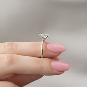  The Solitaire Ashley Oval Lab Diamond Ring 18k White Gold 003 Final