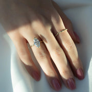  The Solitaire Eliza Marquise Lab Diamond Ring 18k Yellow Gold 003