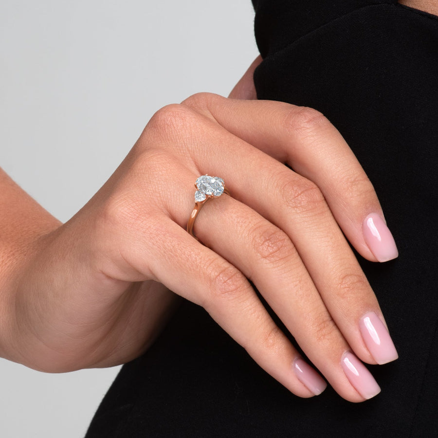  The Solitaire Hearts Liv Oval Moissanite Ring 14k Rose Gold 005 Final