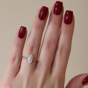  The Solitaire Lexie Marquise Lab Diamond Ring 14k White Gold 003