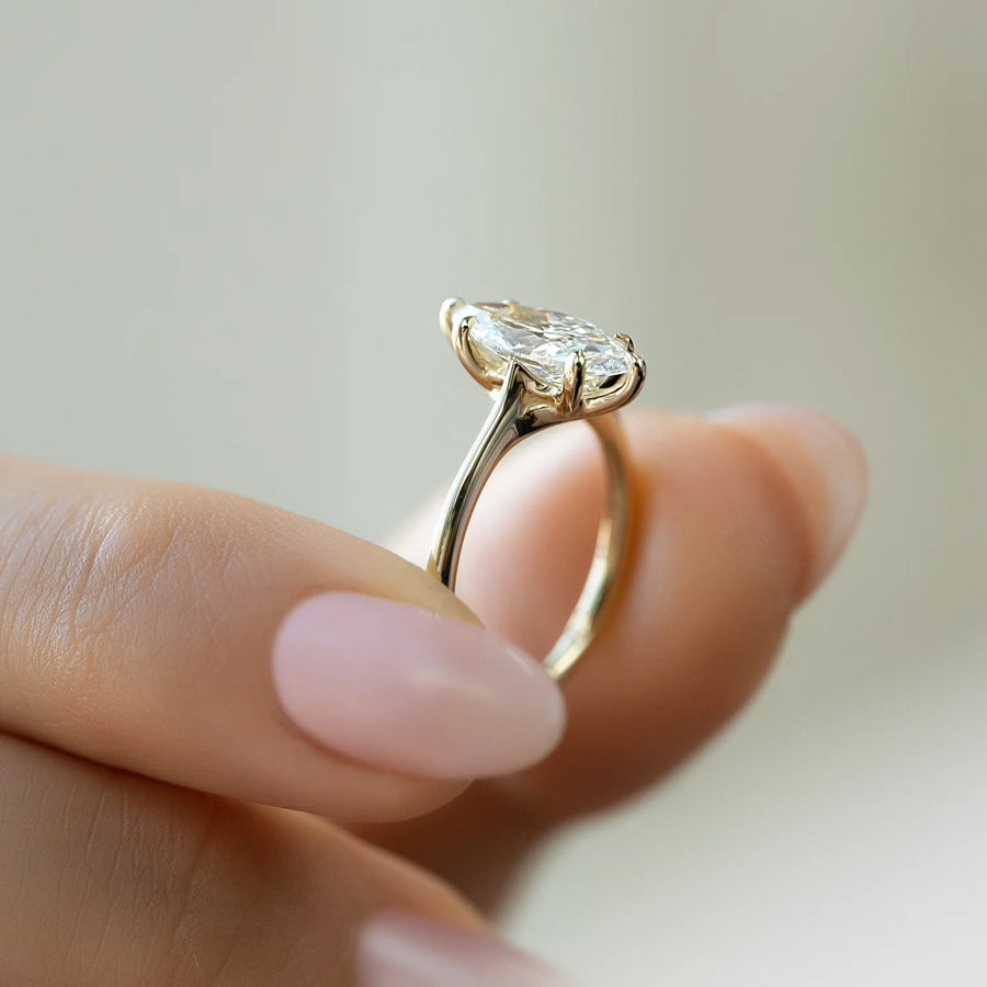  The Solitaire Lexie Marquise Lab Diamond Ring 14k Yellow Gold 005 Final