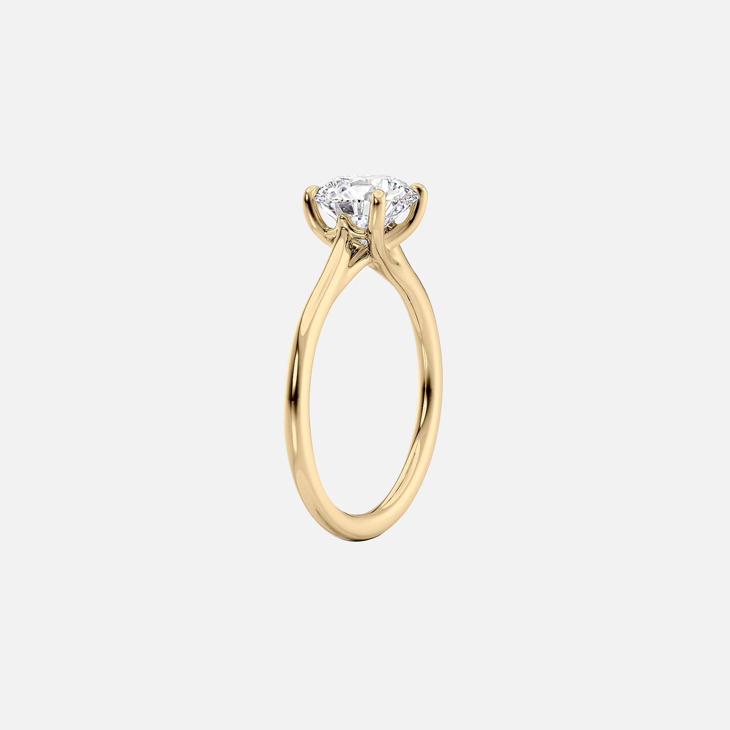 The Solitaire Lexie Marquise Moissanite Ring 14k Yellow Gold 002
