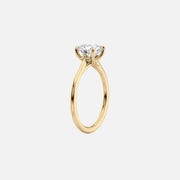  The Solitaire Lexie Pear Lab Diamond Ring 18k Yellow Gold 002