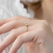  The Solitaire Lexie Radiant Lab Diamond Ring 14k Yellow Gold 005 Final