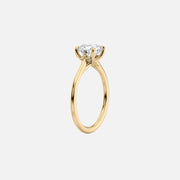  The Solitaire Lexie Radiant Lab Diamond Ring 18k Yellow Gold 002