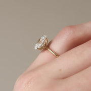  The Solitaire Lily Oval Moissanite Ring 14k Yellow Gold 004 Final