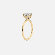  The Solitaire Lisa Marquise Lab Diamond Ring 18k Yellow Gold 002