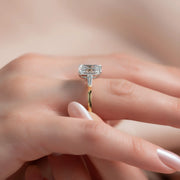  The Solitaire Liv Emerald Moissanite Ring 18k Yello Gold 003 Final