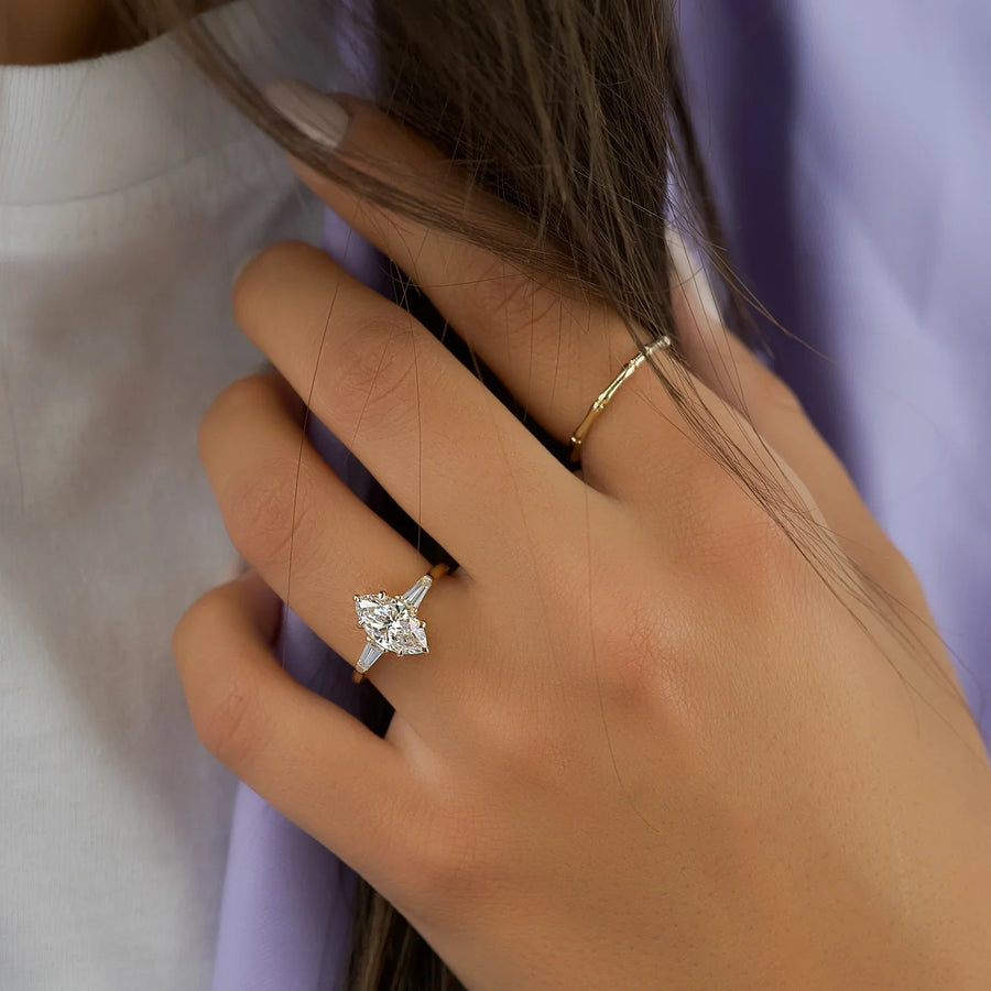  The Solitaire Liv Marquise Lab Diamond Ring 18k Yellow Gold 003 Final