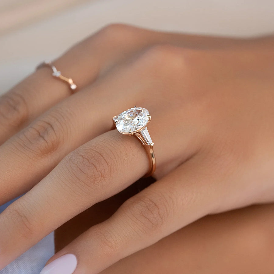  The Solitaire Liv Oval Lab Diamond Ring 18k Rose Gold 003 Final