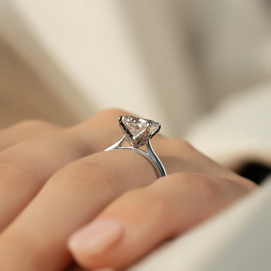  The Solitaire Madison Cushion Lab Diamond Ring 14k White Gold 004 Final