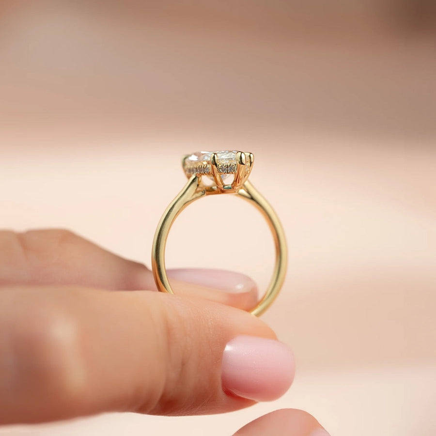  The Solitaire Maia Marquise Lab Diamond Ring 18k Yellow Gold 003