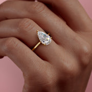  The Solitaire Maia Pear Moissanite Ring 18k Yellow Gold 005 Final