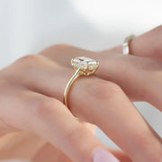  The Solitaire Maia Radiant Lab Diamond Ring 14k Yellow Gold 004 Final