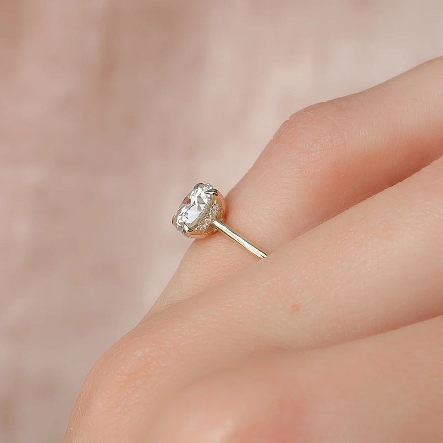  The Solitaire Maia Round Lab Diamond Ring 18k Yellow Gold 004 Final