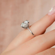  The Solitaire Maia Round Moissanite Ring 14k White Gold 004 Final
