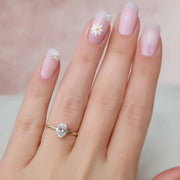  The Solitaire Nelly Oval Lab Diamond Ring 14k Yellow Gold 004 Final