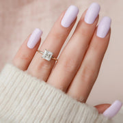  The Solitaire Nelly Princess Lab Diamond Ring 14k Yellow Gold 004