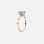  The Solitaire Penelope Round Lab Diamond Ring 18k Rose Gold 002