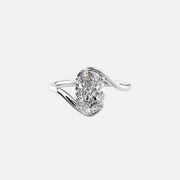  The Solitaire Skyler Oval Lab Diamond Ring 14k White Gold 001
