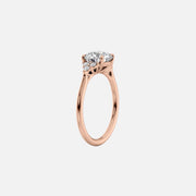The Summer Pear Side Stone Moissanite Ring - KNT - Engagement Rings, Wedding Bands & Fine Jewelry
