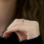 The Sunny Pear Pave Moissanite Ring - KNT - Engagement Rings, Wedding Bands & Fine Jewelry