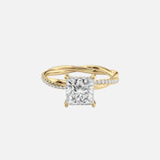 The Sunny Princess Pave Moissanite Ring - KNT - Engagement Rings, Wedding Bands & Fine Jewelry