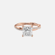 The Sunny Princess Pave Moissanite Ring - KNT - Engagement Rings, Wedding Bands & Fine Jewelry