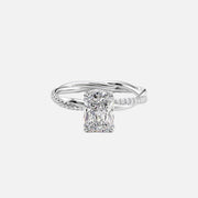 The Sunny Radiant Pave Moissanite Ring - KNT - Engagement Rings, Wedding Bands & Fine Jewelry