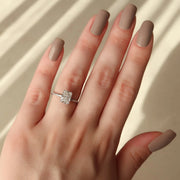 The Sunny Radiant Pave Moissanite Ring - KNT - Engagement Rings, Wedding Bands & Fine Jewelry