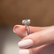 The Sydney Oval Solitaire Moissanite Ring - KNT - Engagement Rings, Wedding Bands & Fine Jewelry