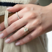 The Sydney Oval Solitaire Moissanite Ring - KNT - Engagement Rings, Wedding Bands & Fine Jewelry