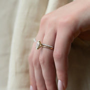 The Sydney Oval Solitaire Moissanite Ring - KNT - Engagement Rings, Wedding Bands & Fine Jewelry