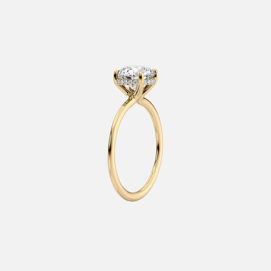 The Sydney Round Solitaire Moissanite Ring - KNT - Engagement Rings, Wedding Bands & Fine Jewelry