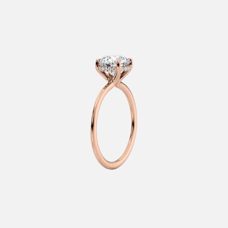 The Sydney Round Solitaire Moissanite Ring - KNT - Engagement Rings, Wedding Bands & Fine Jewelry