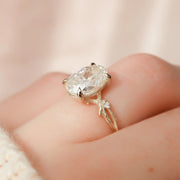  The Textured Twig Oval Lab Diamond Ring 18k Yellow Gold 004 Final
