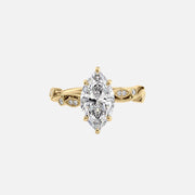 The Tiana Marquise Vintage Moissanite Ring - KNT - Engagement Rings, Wedding Bands & Fine Jewelry