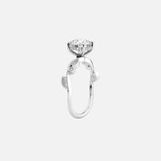 The Tiana Radiant Vintage Moissanite Ring - KNT - Engagement Rings, Wedding Bands & Fine Jewelry