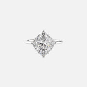  The Victoria Marquise Lab Diamond Ring 18k White Gold 001