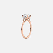 The Violet Marquise Side Stone Moissanite Ring - KNT - Engagement Rings, Wedding Bands & Fine Jewelry