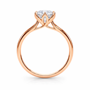 The Tulip Solitaire Oval Lab Diamond Ring