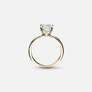 The Solitaire Viviette Cushion Moissanite Ring - KNT - Engagement Rings, Wedding Bands & Fine Jewelry