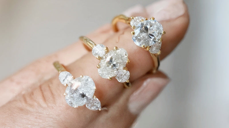 best 3 stone engagement rings