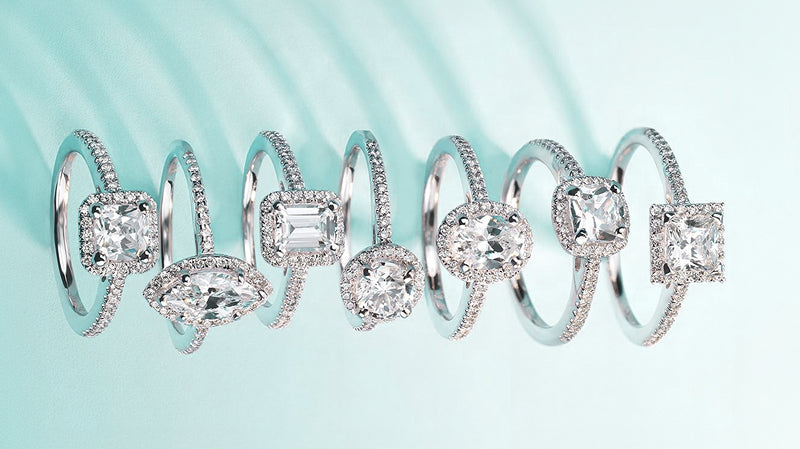 best halo engagement rings
