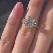 Radiant Andrewe & Alisha Ring Stack_14k Yellow Gold