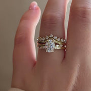 Oval Elara Ring Set_14k Yellow Gold