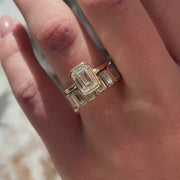 Emerald Helena & Luxe Ring Stack_14k Yellow Gold