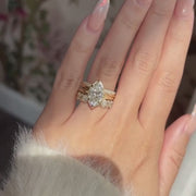 Marquise Royal & Opal Ring Stack_14k Yellow Gold